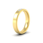 Load image into Gallery viewer, princess-cut-diamond-3-stone-mens-ring-in-yellow-gold-fdm10340prangle2-nl-yg