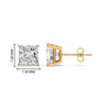 Load image into Gallery viewer, princess-cut-diamond-basket-stud-earring-3-carat-in-yellow-gold-FDEAR-10411PRANGLE2-3.00CT-NL-YG-HW.jpg?v=1763113297