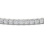 Load image into Gallery viewer, Princess Cut Basket Tennis 9 Ct Bracelet