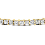 Load image into Gallery viewer, Princess Cut Basket Tennis 9 Ct Bracelet