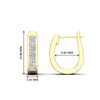 Load image into Gallery viewer, princess-cut-diamond-channel-set-hoops-earrings-in-yellow-gold-fdear1018angle3-nl-yg-hw.jpg