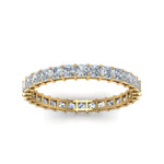 Load image into Gallery viewer, princess-cut-diamond-eternity-ring-1.50-carat-in-yellow-gold-FDEWB8675PR-1.50CTANGLE5-NL-YG
