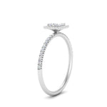 Load image into Gallery viewer, princess-cut-diamond-halo-petite-engagement-ring-in-white-gold-FD8523PRRANGLE3-NL-WG