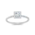 Load image into Gallery viewer, princess-cut-diamond-halo-petite-engagement-ring-in-white-gold-FD8523PRRANGLE3-NL-WG