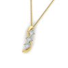 Load image into Gallery viewer, princess-cut-diamond-journey-three-stone-pendant-in-yellow-gold-FDPD11479ANGLE3-NL-YG