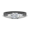 Load image into Gallery viewer, princess-cut-diamond-ring-with-tapered-baguettes-in-FD10590PRRANGLE3-NL-BG