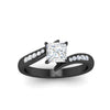 Load image into Gallery viewer, princess-cut-diamond-swirl-channel-ring-in-black-gold-FDENS4028PRRANGLE5-NL-BG.jpg?v=1754995968