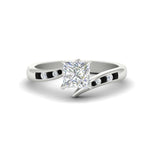 Load image into Gallery viewer, princess-cut-diamond-swirl-channel-set-black-diamond-wedding-ring-in-white-gold-FDENS4028PRRGBLACK-NL-WG.jpg?v=1754995974