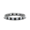 Load image into Gallery viewer, princess-cut-eternity-ring-1.50-carat-with-black-diamond-in-white-gold-FDEWB8675PR-1.50CTGBLACK-NL-WG