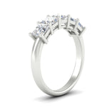 Load image into Gallery viewer, princess-cut-five-stone-diamond-ring-2.5-carati-n-white-gold-fdwb8008prangle2-2.50ct-nl-wg.jpg