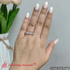 Load image into Gallery viewer, princess-cut-five-stone-lab-diamond-wedding-ring-2-ct-in-14k-white-gold-fd8008prb-2-00-ct-8