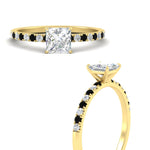 Load image into Gallery viewer, princess-cut-french-pave-black-diamond-engagement-ring-in-yellow-gold-FD11408PRRGBLACKANGLE3-NL-YG_e0b42461-57cc-418b-98a8-6ab5181bed0c?v=1762849878