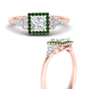 Load image into Gallery viewer, princess-cut-halo-cluster-accent-emerald-engagement-ring-in-rose-gold-FD10512PRRGEMGRANGLE3-NL-RG_4cc714ad-fe0e-402a-b734-cb26acdd4763.jpg?v=1770117387