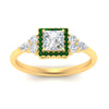 Load image into Gallery viewer, princess-cut-halo-cluster-accent-emerald-engagement-ring-in-yellow-gold-FD10512PRRGEMGRANGLE5-NL-YG_20923ae0-ece3-43b7-80a8-d07b0df1f44f.jpg?v=1770117388
