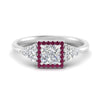 Load image into Gallery viewer, princess-cut-halo-cluster-accent-pink-sapphire-engagement-ring-in-white-gold-FD10512PRRGSADRPI-NL-WG_5ea115e8-56c9-41e9-9224-11a4e436e844.jpg?v=1770117386