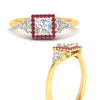 Load image into Gallery viewer, princess-cut-halo-cluster-accent-pink-sapphire-engagement-ring-in-yellow-gold-FD10512PRRGSADRPIANGLE3-NL-YG_22282ce5-5fdc-40a3-87b8-7ad5440311a6.jpg?v=1770117387