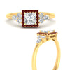 Load image into Gallery viewer, princess-cut-halo-cluster-accent-ruby-engagement-ring-in-yellow-gold-FD10512PRRGRUDRANGLE3-NL-YG_21819e91-4748-418a-b003-e677679e53ea.jpg?v=1770117387