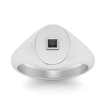 Load image into Gallery viewer, Oval Signet Ring