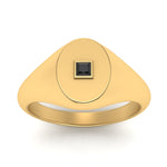 Load image into Gallery viewer, Oval Signet Ring