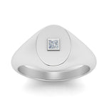 Load image into Gallery viewer, Oval Signet Ring