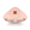 Load image into Gallery viewer, Oval Signet Ring