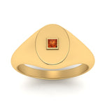 Load image into Gallery viewer, Oval Signet Ring