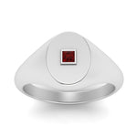 Load image into Gallery viewer, Oval Signet Ring