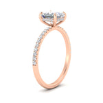 Load image into Gallery viewer, princess-cut-pave-underhalo-engagement-ring-in-rose-gold-FDENR11490PRRANGLE2-NL-RG.jpg?v=1761729758