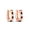 Load image into Gallery viewer, princess-cut-ruby-channel-set-hoops-earrings-rose-gold-fdear1018grudrangle5-nl-rg.jpg