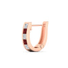 Load image into Gallery viewer, princess-cut-ruby-channel-set-hoops-earrings-rose-gold-fdear1018grudrangle6-nl-rg.jpg
