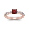 Load image into Gallery viewer, princess-cut-ruby-infinity-twist-ring-in-rose-gold-FD8233PRRGRUDR-NL-RG-GS.jpg