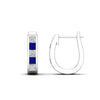 Load image into Gallery viewer, princess-cut-sapphire-channel-set-hoops-earrings-white-gold-fdear1018gsablangle3-nl-wg.jpg