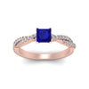 Load image into Gallery viewer, princess-cut-sapphire-infinity-twist-ring-in-rose-gold-FD8233PRRGSABL-NL-RG-GS.jpg