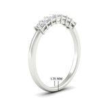 Load image into Gallery viewer, princess-cut-seven-stone-anniversary-ring-0.5-ct-in-white-gold-fdwb8008prangle2-0.50ct-nl-wg-hw.jpg