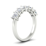 Load image into Gallery viewer, princess-cut-seven-stone-diamond-band-2-carat-in-white-gold-fdwb8008prangle2-2.00ct-nl-wg.jpg