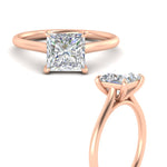 Load image into Gallery viewer, princess-cut-stunning-solitaire-diamond-ring-in-rose-gold-FD11296PRRANGLE3-NL-RG