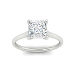 Load image into Gallery viewer, princess-cut-stunning-solitaire-diamond-ring-in-white-gold-FD11296PRRANGLE5-NL-WG