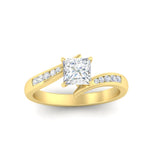 Load image into Gallery viewer, princess-cut-swirl-channel-set-diamond-wedding-ring-in-yellow-gold-FDENS4028PRRANGLE5-NL-YG.jpg?v=1754995968