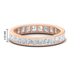 Load image into Gallery viewer, princess-cut-women_s-diamond-eternity-wedding-band-ring-in-rose-gold-FDEWB160PRB-4.00CT-NL-RG-HW.jpg?v=1766128423