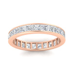 Load image into Gallery viewer, princess-cut-women_s-diamond-eternity-wedding-band-ring-in-rose-gold-FDEWB160PRBANGLE5-4.00CT-NL-RG.jpg?v=1766128422