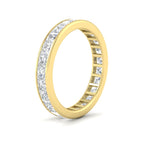 Load image into Gallery viewer, princess-cut-women_s-diamond-eternity-wedding-band-ring-in-yellow-gold-FDEWB160PRBANGLE2-4.00CT-NL-YG.jpg?v=1766128423