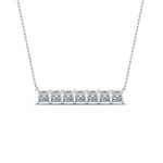 Load image into Gallery viewer, princess-diamond-horizontal-bar-pendant-in--FDPD8420-NL-WG