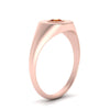 Load image into Gallery viewer, Single Diamond Signet Ring
