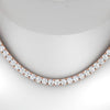 Load image into Gallery viewer, prong-set-20.50-carat-tennis-diamond-necklace-in-FDNK11334-(0.20CT)ANGLE1-NL-RG