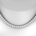 Load image into Gallery viewer, prong-set-20.50-carat-tennis-diamond-necklace-in-FDNK11334-(0.20CT)ANGLE1-NL-WG