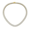 Load image into Gallery viewer, prong-set-20.50-carat-tennis-diamond-necklace-in-FDNK11334-(0.20CT)ANGLE1-NL-YG