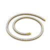 Load image into Gallery viewer, prong-set-20.50-carat-tennis-diamond-necklace-in-FDNK11334-(0.20CT)ANGLE1-NL-YG