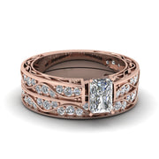 radiant-cut-antique-filigree-wedding-ring-set-in-rose-gold-FDENS3543RA-NL-RG