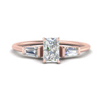 Load image into Gallery viewer, radiant-cut-bar-baguette-3-stone-diamond-engagement-ring-in-FDENS100RAR-NL-RG