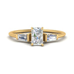 Load image into Gallery viewer, radiant-cut-bar-baguette-3-stone-diamond-engagement-ring-in-FDENS100RAR-NL-YG